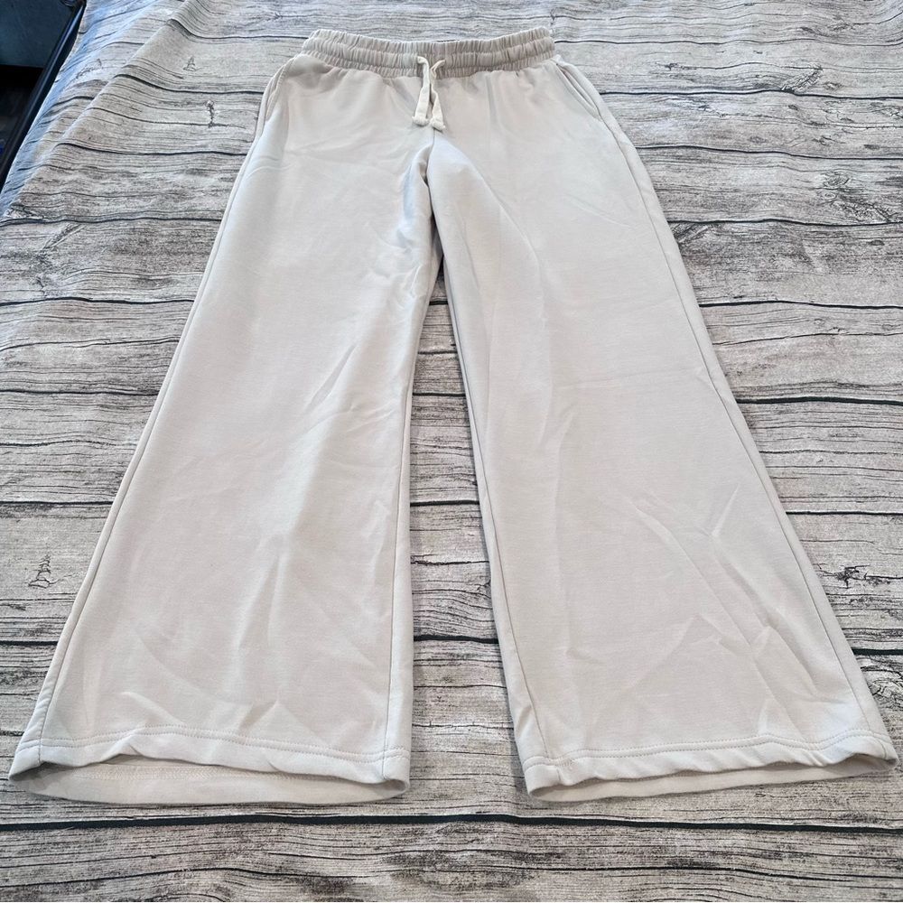 better / together Soft Cream Modal Lounge Pants with Drawstring Waist Size Large